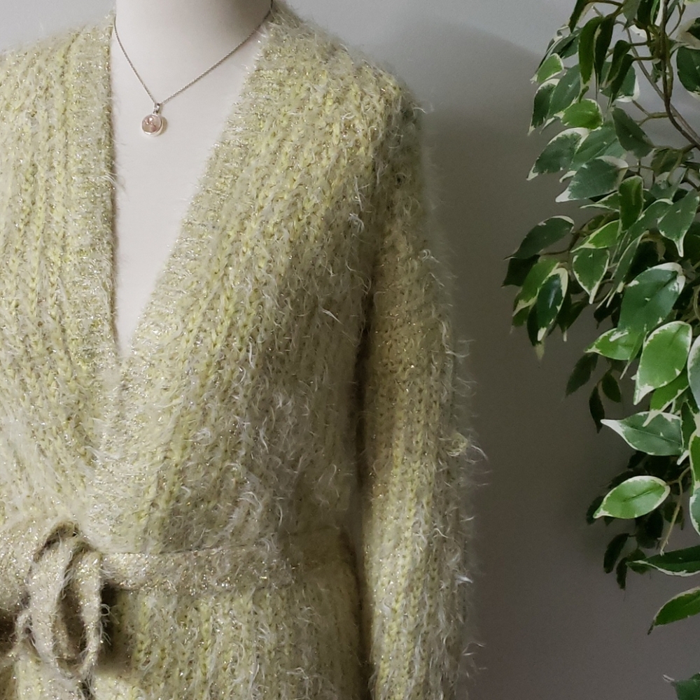 Anthropologie Larkin Shimmer Cardigan - Picture 7 of 8